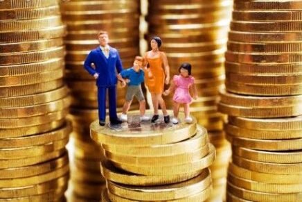 A família e o dinheiro